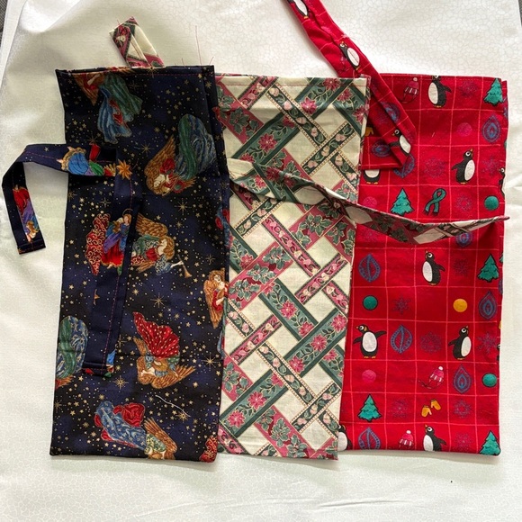 Handmade Other - Festive Gift Bag Set - Multicolor